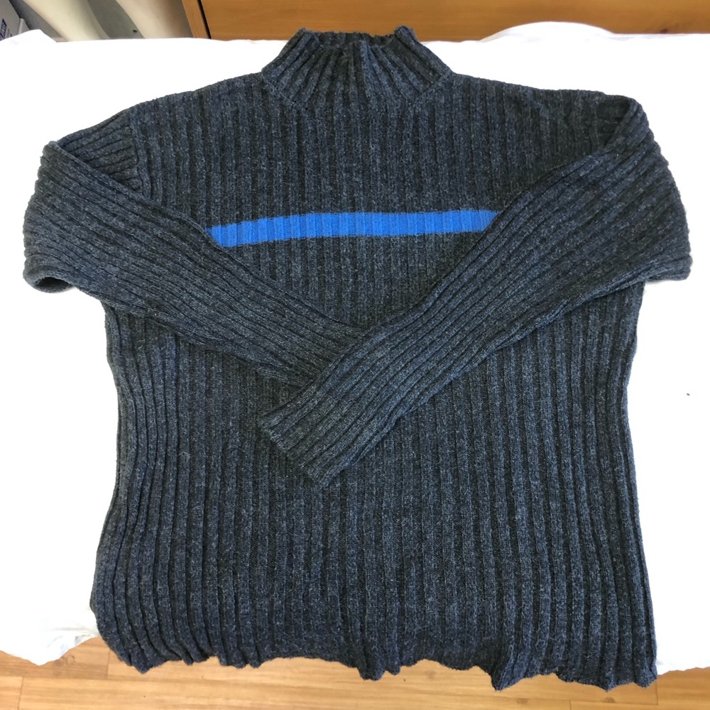 mens mock neck sweater